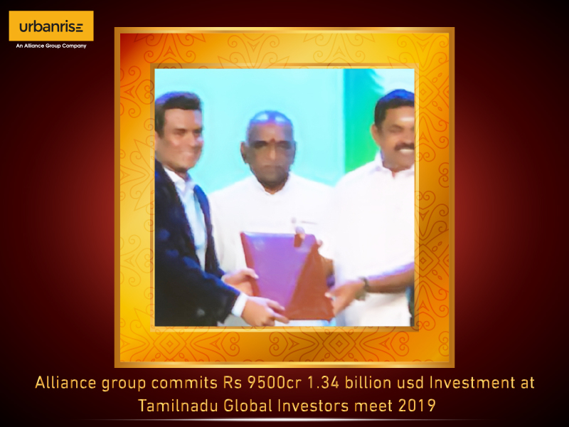 Alliance group commits Rs 9500cr investment at tamilnadu global investors meet